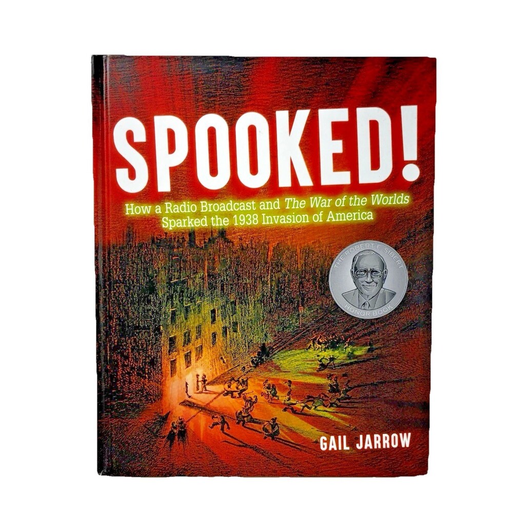 Spooked! by Gail Jarrow 2018 Calkins Creek First Edition Hardback Book